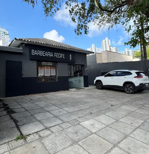 Fachada da Barbearia Recife
